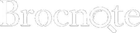logo brocnote site internet