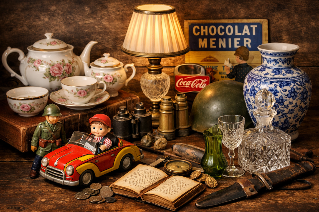 categories objets brocante