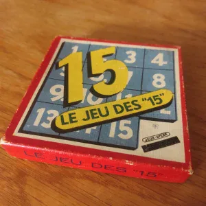 jeu taquin / pousse pousse
