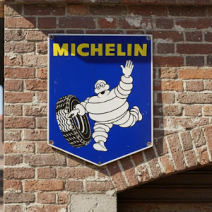plaque émaillée michelin