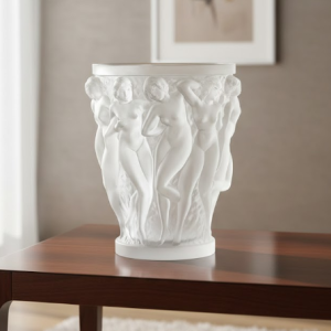 vases lalique : cristal art déco