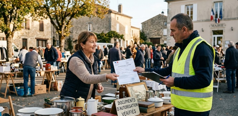 autorisation brocante france